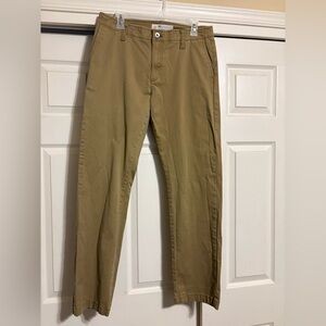 Lee Men's Modern Straight Fit Straight Leg Khaki Pants, Size 32x32